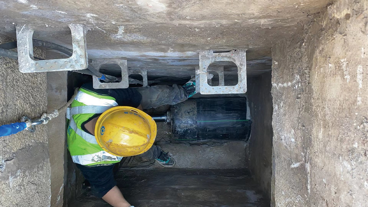 五指山HDPE短管内衬法